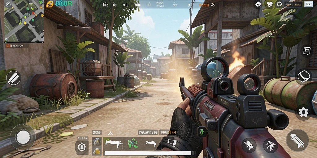 Gameplay seru dan grafis menawan dari 888R.