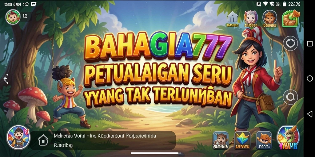 Tampilan gameplay menakjubkan dari BAHAGIA777 yang penuh aksi.