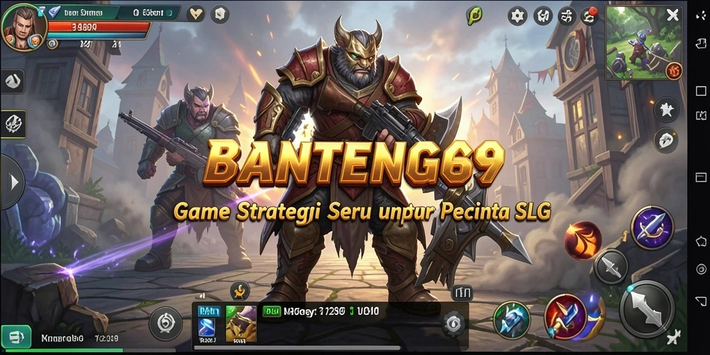 Tampilan gameplay SLG yang seru di BANTENG69.