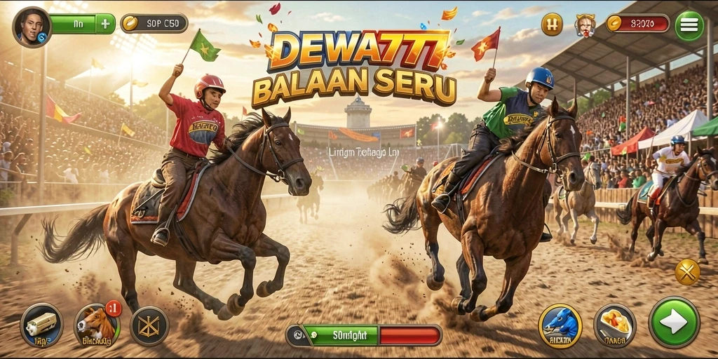 Gameplay seru DEWA777 dengan action balapan yang menegangkan.