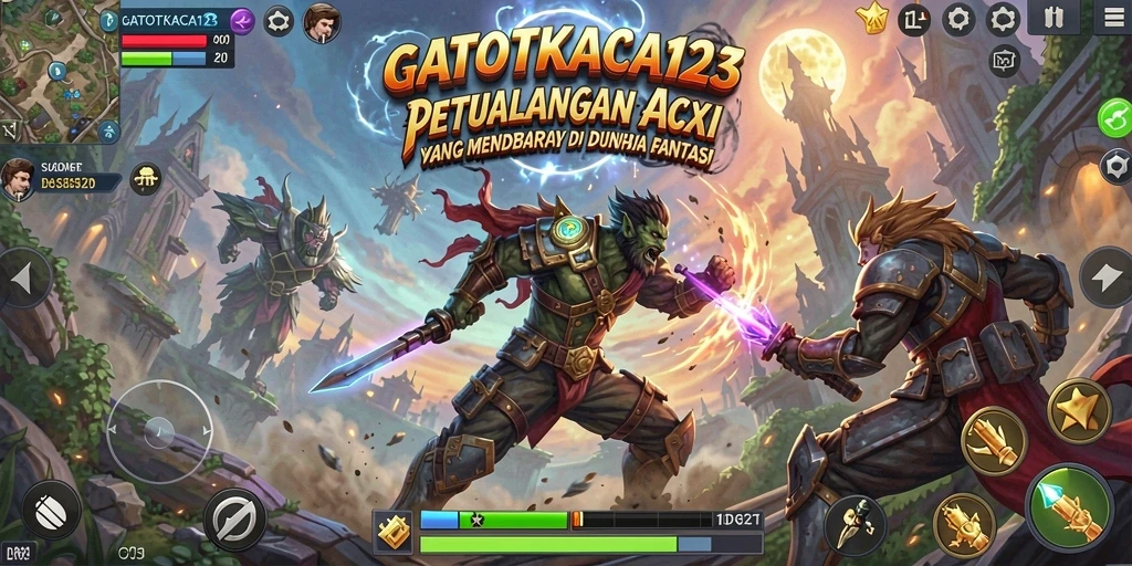Gameplay GATOTKACA123 yang seru dan mendebarkan.