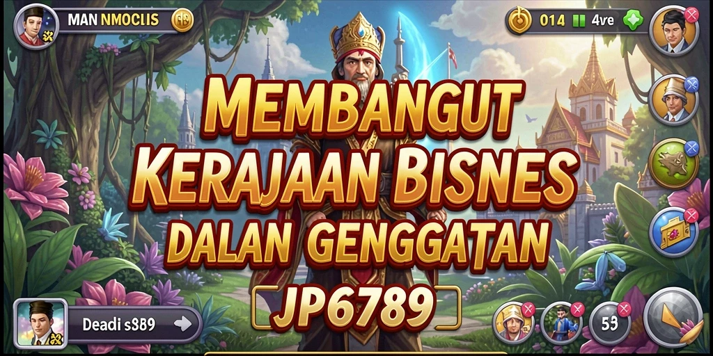 Tampilan gameplay menarik dari JP6789 yang menunjukkan strategi bisnis.