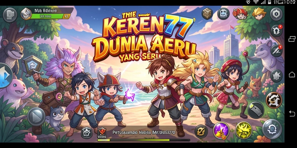 Gameplay seru KEREN77 dengan aksi karakter anime yang menakjubkan.