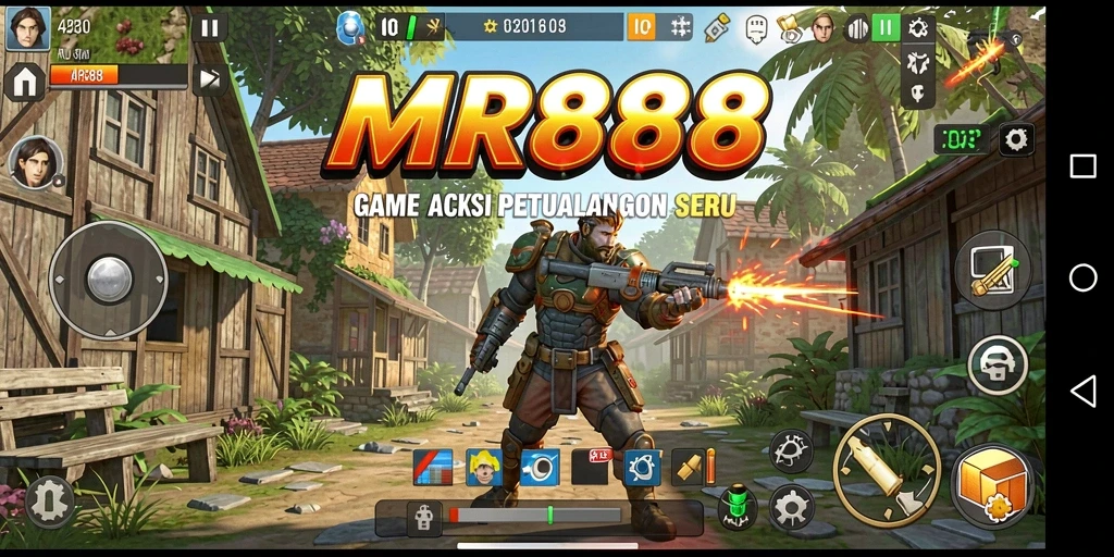 Tampilan gameplay MR888 menunjukkan aksi yang mendebarkan dan grafis memukau.