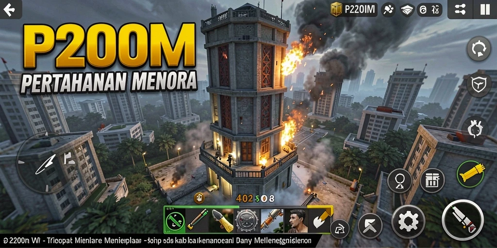 Tangerang menara melawan gelombang musuh dalam P200M.